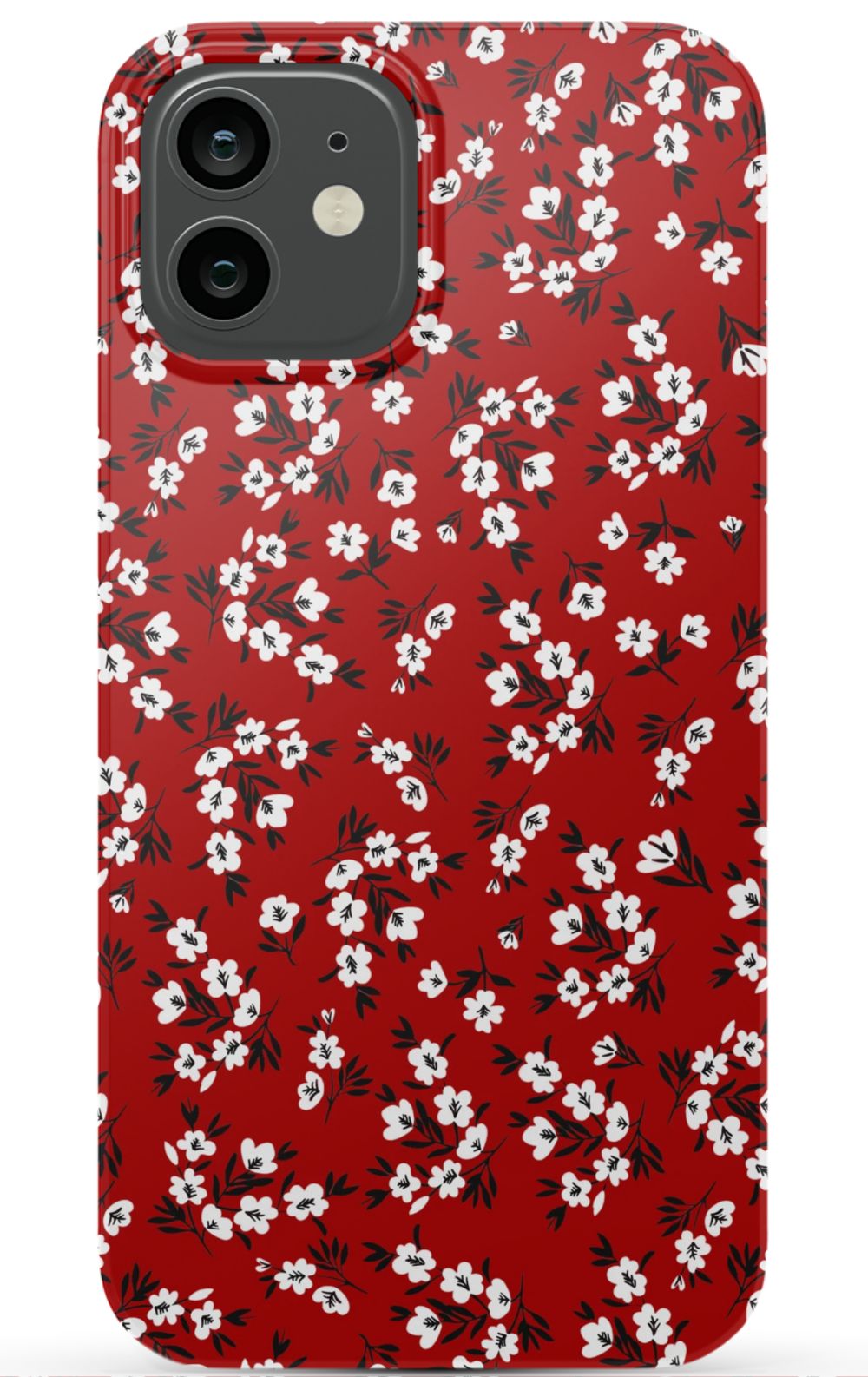 Red Blooming Phone Case - B7Cases